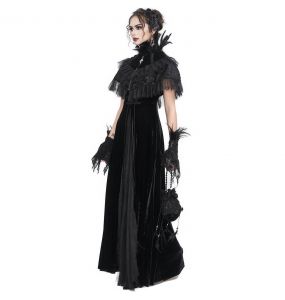 Black 'Dark Evil' Short Cape