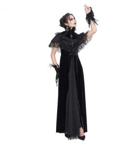 Black 'Dark Evil' Short Cape