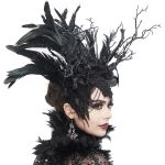 Black 'Monster Tree' Headband