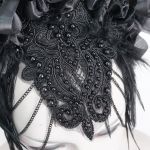 Black 'Monster Tree' Headband