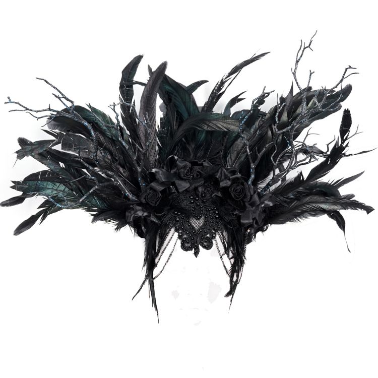 Black 'Monster Tree' Headband