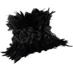 Black Feather 'Tufa' Collar