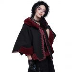 Cape 'Cassandra' Noire et Rouge