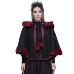 Cape 'Cassandra' Noire et Rouge