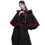 Cape 'Cassandra' Noire et Rouge