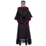 Cape 'Cassandra' Noire et Rouge