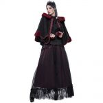 Cape 'Cassandra' Noire et Rouge