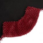 Cape 'Cassandra' Noire et Rouge