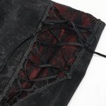 Black Brocade 'Vultuulf' Pants