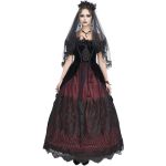 Black 'Liuva' Gothic Wedding Veil