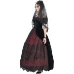 Black 'Liuva' Gothic Wedding Veil