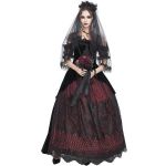 Black 'Liuva' Gothic Wedding Veil