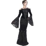 Longue Jupe Taille Haute 'Modaharius' Noire