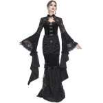 Black 'Modaharius' High Wasted Long Skirt