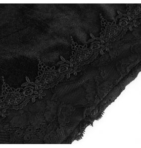 Black 'Modaharius' High Wasted Long Skirt