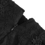 Longue Jupe Taille Haute 'Modaharius' Noire