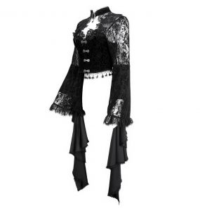 Black 'Modaharius' Bolero Jacket