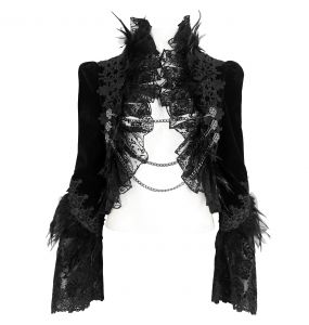 Black 'Liuva' Bolero Jacket