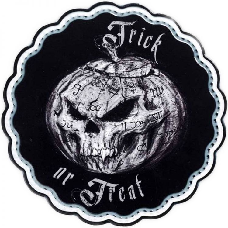 Ceramic Trick or Treat Trivet