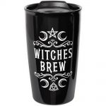 Black 'Witches Brew' Double Walled Mug