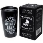 Black 'Witches Brew' Double Walled Mug