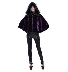 Purple Velvet 'Vultuulf' Cape