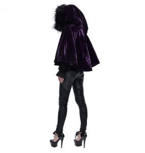 Purple Velvet 'Vultuulf' Cape