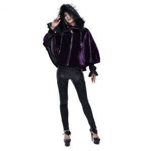 Purple Velvet 'Vultuulf' Cape