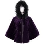 Cape 'Vultuulf' en Velours Violet