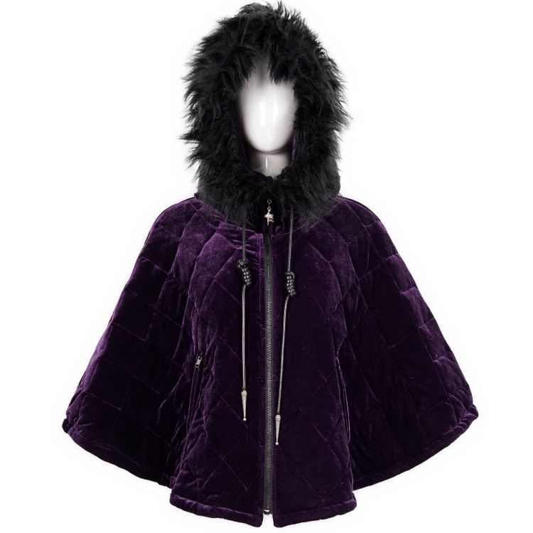 Purple Velvet 'Vultuulf' Cape