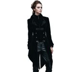 Black Velvet 'Algonda' Swallow Tail Jacket