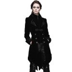 Black Velvet 'Algonda' Swallow Tail Jacket