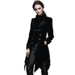 Black Velvet 'Algonda' Swallow Tail Jacket