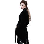 Black Velvet 'Algonda' Swallow Tail Jacket