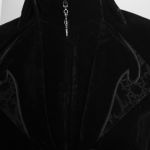 Black Velvet 'Algonda' Swallow Tail Jacket