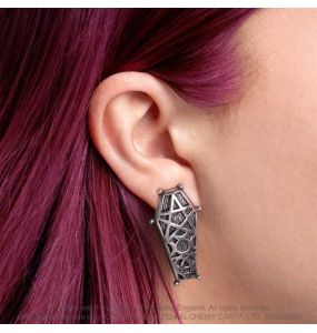 Clous d'Oreilles 'Hex Coffin'