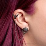 Boucle d'Oreille 'Luna Roost'