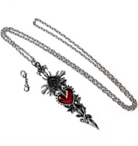 Pendentif 'Cross of the Dark Kiss'