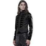 Black Brocade and Velvet 'Silvanus' Waistcoat