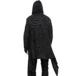 Veste à Capuche 'Stormshadow' Noire et Grise