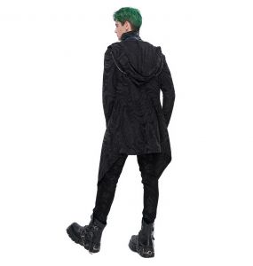 Veste à Capuche 'Stormshadow' Noire et Grise