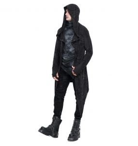 Veste à Capuche 'Stormshadow' Noire et Grise