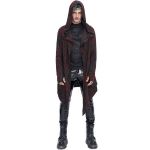 Black, Gray and Burgundy 'Stormshadow' Hooded Jacket