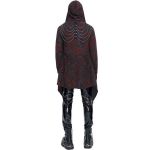 Black, Gray and Burgundy 'Stormshadow' Hooded Jacket