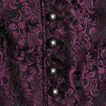 Gilet 'Eraric' en Jacquard Pourpre