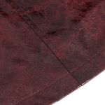 Manteau 'Ildebad' en Simili Cuir Rouge