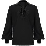 Black 'Thidrek' Medieval Shirt