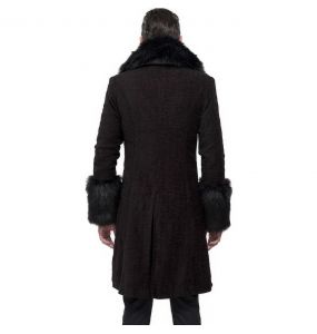 Manteau 'Thidrek' Bordeaux