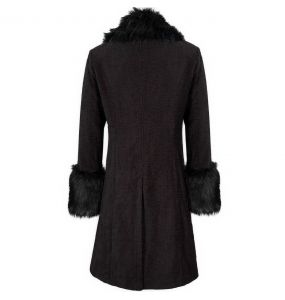 Manteau 'Thidrek' Bordeaux