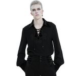 Black 'Thidrek' Medieval Shirt